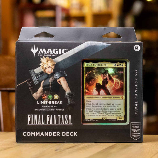 NEW - Magic: The Gathering Final Fantasy VII Commander Deck Limit Break