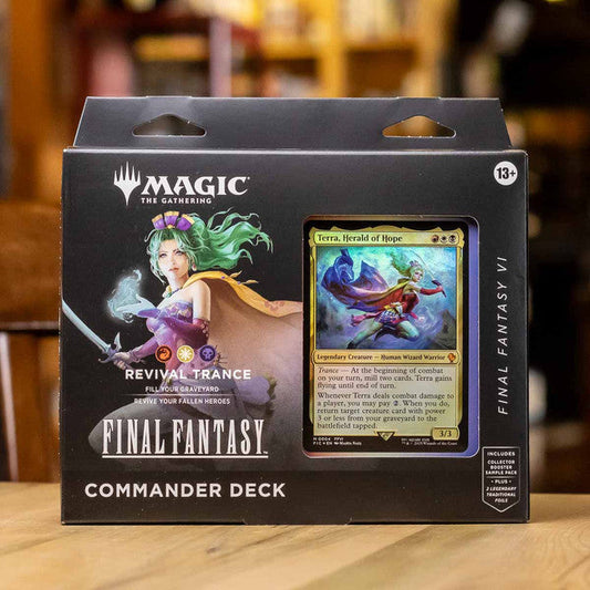 Magic The Gathering FINAL FANTASY Commander Deck Revival Trance Sealed and New